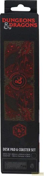 Image du produit Fanattik Dungeons & Dragons ensemble sous-mains revêtu & sous-verre Graphic (80 x 30 cm)