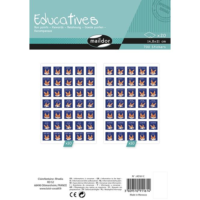 My Mandarine Lernsticker (700 Sticker) (AE161C)