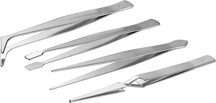 FixPoint Pinzetten-Set 4-teilig