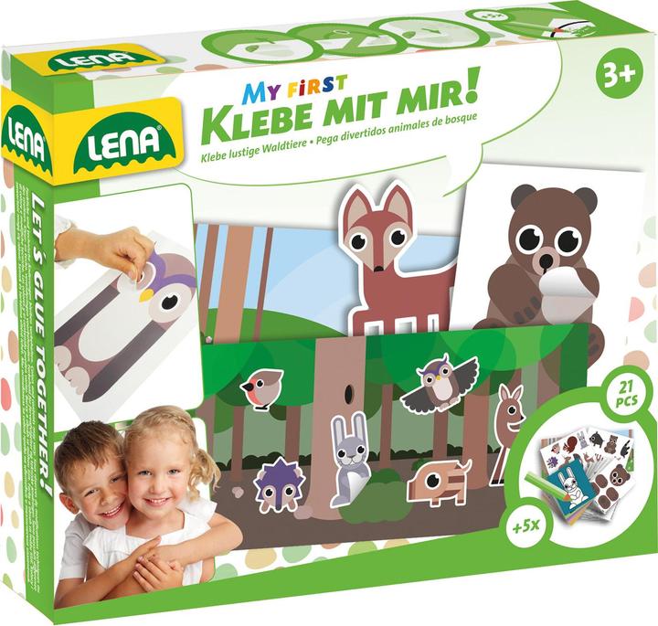 Produktbild Lena Klebe mit mir Wald-Tiere