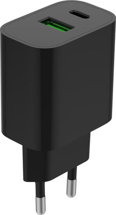 Immagine prodotto Gembird Caricatore Power Delivery USB-A USB-C Nero (20 W, 2 porte)