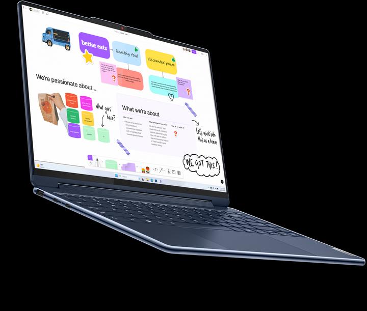 Immagine prodotto Lenovo Yoga 9 2-in-1 14IMH9 (14", Intel Core Ultra 7 155H, 32 GB, 1000 GB, DE)