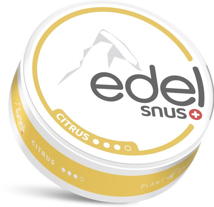 Edelweiss Citrus (All White Slim) (Nicotine Pouches, 15 mg)