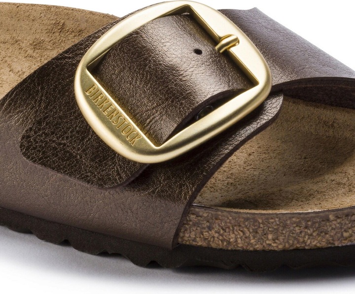 Actual product image Birkenstock Madrid Big Buckle Birko-Flor narrow (43)