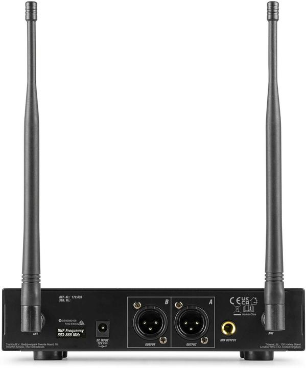 Produktbild Power Dynamics Drahtlossystem PD220B, Wandlerprinzip: Dynamisch