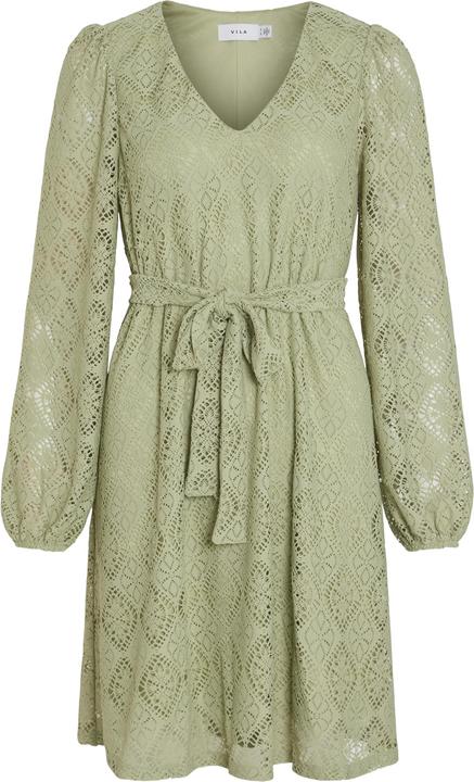 Immagine prodotto Vila Abito con maniche lunghe e vita a cravatta (XS)