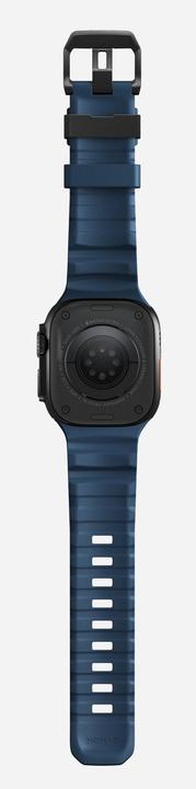 Actual product image Nomad Rocky Point Band 42/44/45mm Atlantic (42 mm, Fluoroplastic, Leather, Plastic, Rubber, Titanium, Tyres)