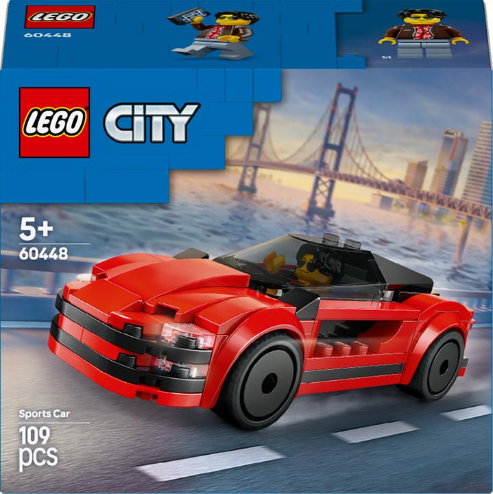 Immagine prodotto LEGO Roter Sportwagen (60448, LEGO City)