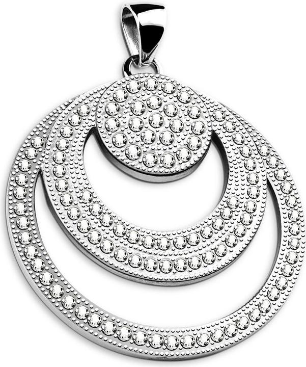 Produktbild Star Piercing Anhänger silber drei Kreise (Chirurgenstahl 316L, ohne Messing)