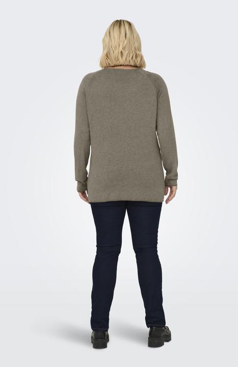 Image du produit Only Pull uni en maille curvy (M)