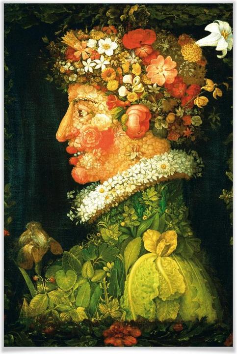 Produktbild Trenddeko Arcimboldo - Der Frühling (70 x 100 cm)