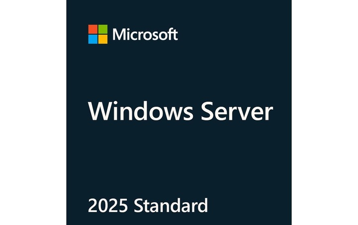 Produktbild Microsoft Windows Server 2025 Standard, Lizenz, Deutsch, 1 Lizenz(en), 32 GB, 0,512 GB, 1,4 GHz (1 User, unbegrenzt)