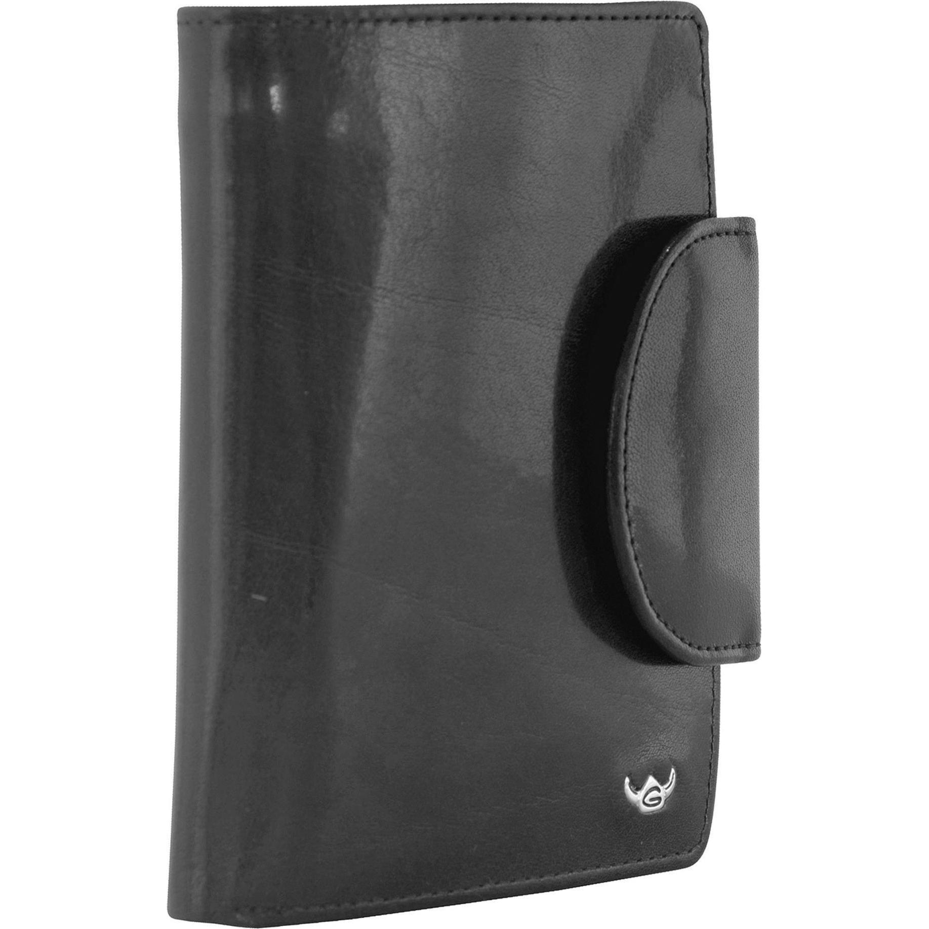 Thumbnail - Golden Head, Herren, Portemonnaie, Colorado Geldbörse Leder 10 cm, Schwarz