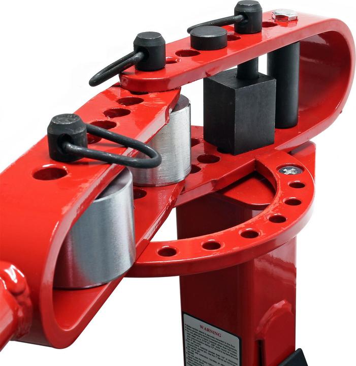 Actual product image Wiltec Bending machine with foot Bending machine round square flat construction steel round bending