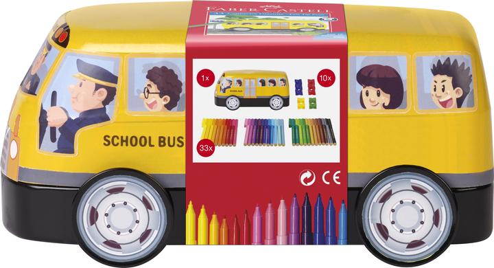 Produktbild Faber-Castell Connector Schulbus (Mehrfarbig, 43 x)