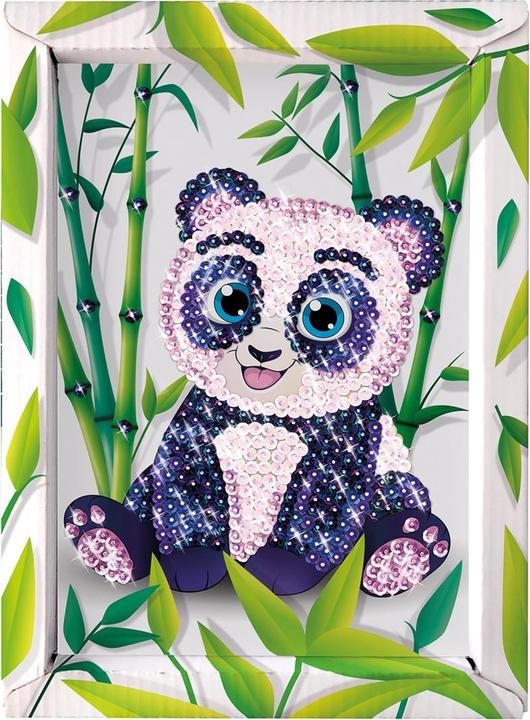 Produktbild Lansay Paillettenkunst Panda