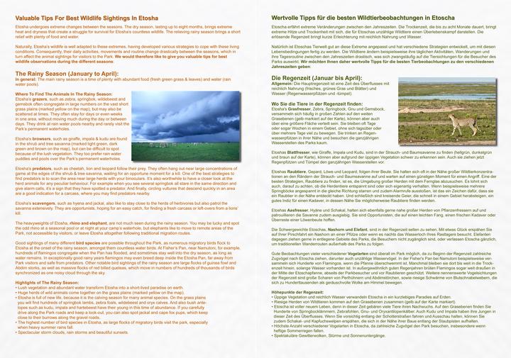 Actual product image Das komplette Kartenset NAMIBIA Plus (4-teilig)