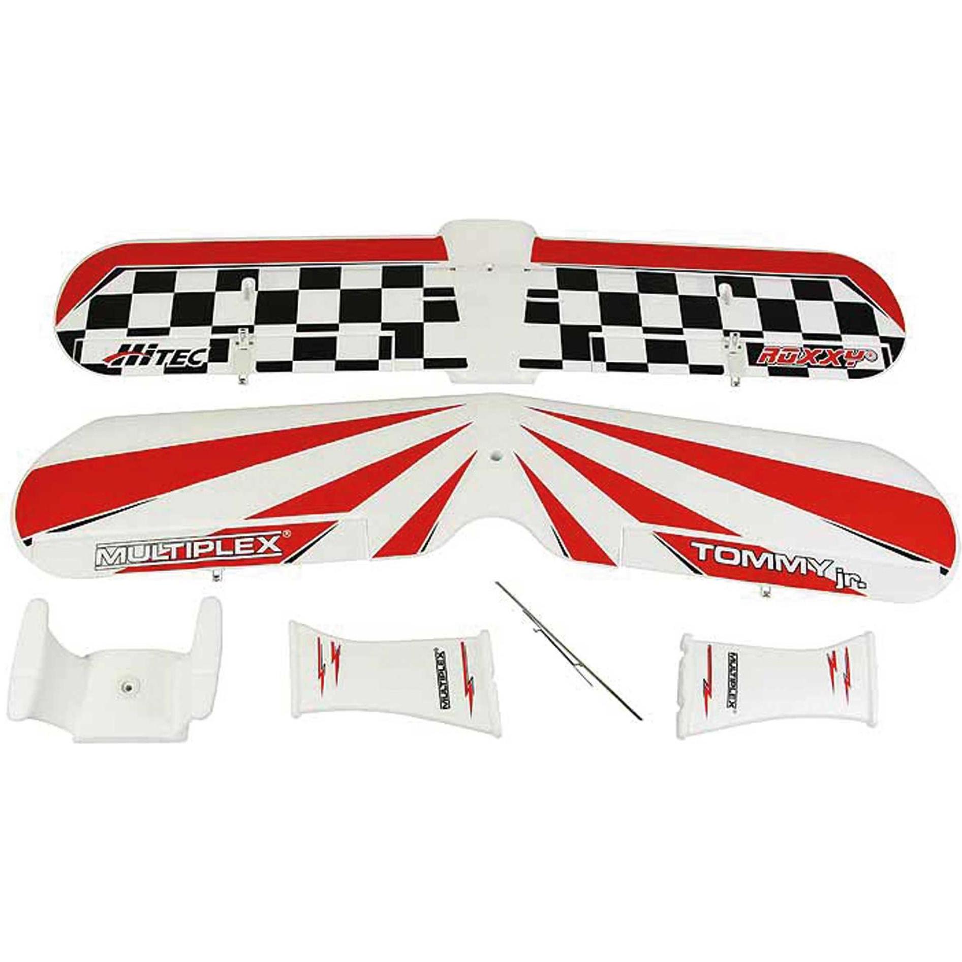 Multiplex tommy jr. tragflächen ohne rc
