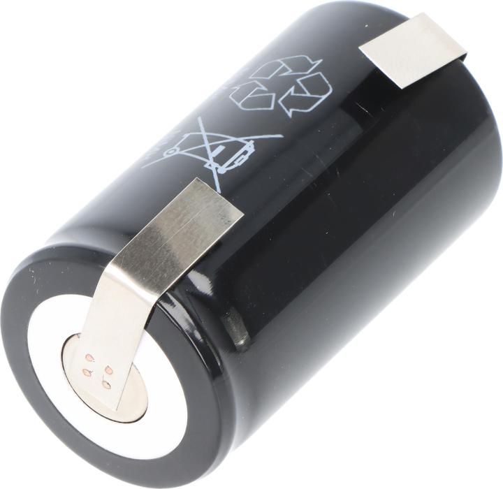 Actual product image AccuCell Akku Mono mit Lötfahne in U-Form (D, D)