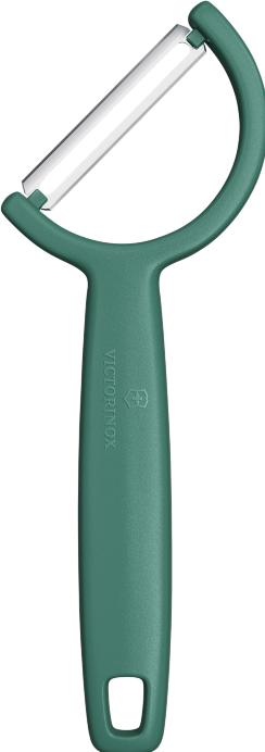 Image du produit Victorinox Éplucheur Rho, droit, à simple tranchant, vert
