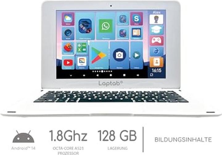Produktbild Lexibook Laptab Android Netbook 10" (Deutsch)