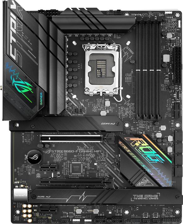 Produktbild ASUS ROG STRIX B660-F GAMING WIFI (LGA 1700, Intel B660, ATX)
