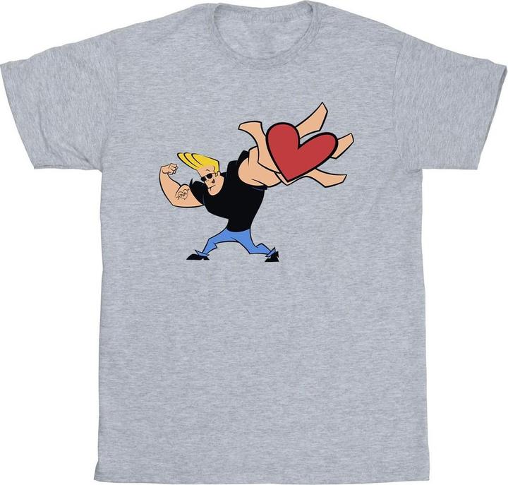 Produktbild Johnny Bravo Heart Present TShirt (5XL)