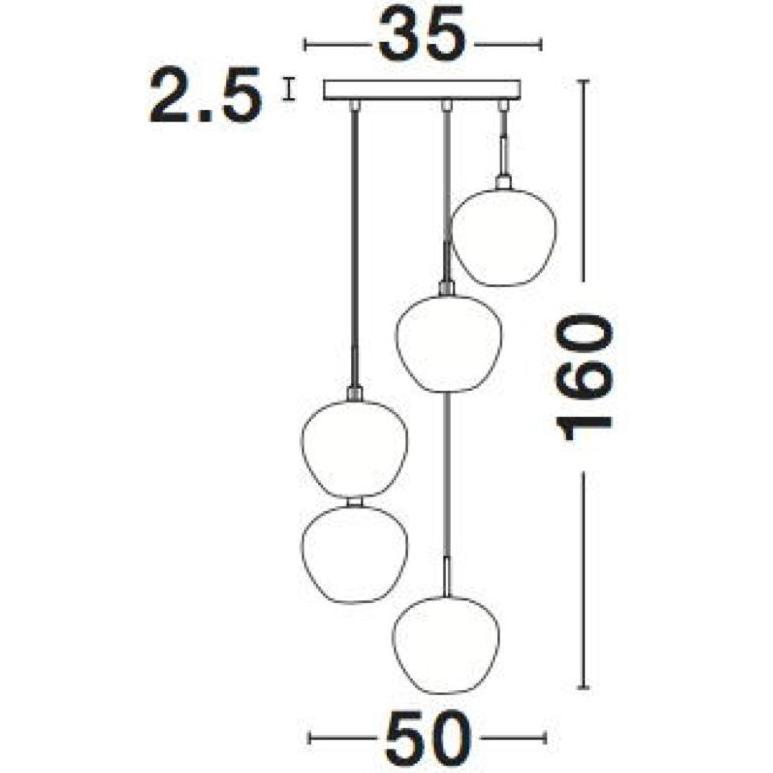 Thumbnail - Nova Luce, Pendelleuchte, Cedro (E27)