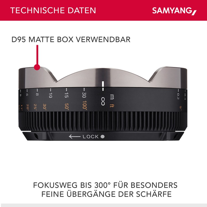 Produktbild Samyang MF Adapter für V-AF Serie