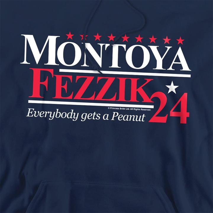 Produktbild The Princess Bride Montoya And Fezzik For President 24 Kapuzenpullover (M)