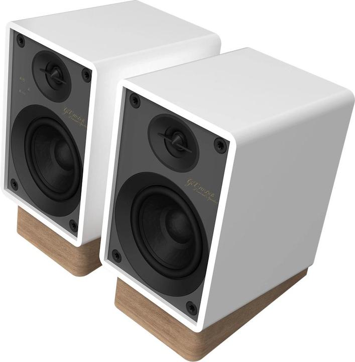 Image du produit Onkyo blanc, haut-parleur actif de bureau (Actif, Couples, 2x 25 W)