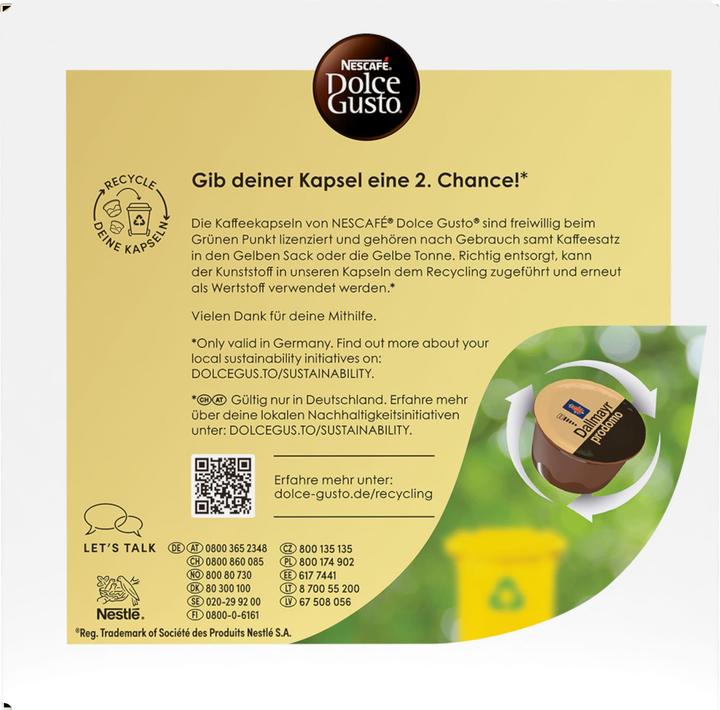 Produktbild Nescafé Dolce Gusto Dallmayr Prodomo (16 x Port.)