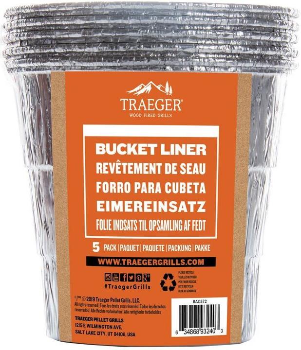 Actual product image Traeger Grease collection bucket