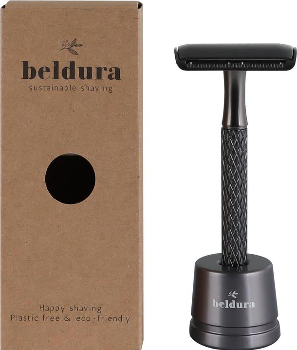 Beldura Rasierhobel mit Ständer
