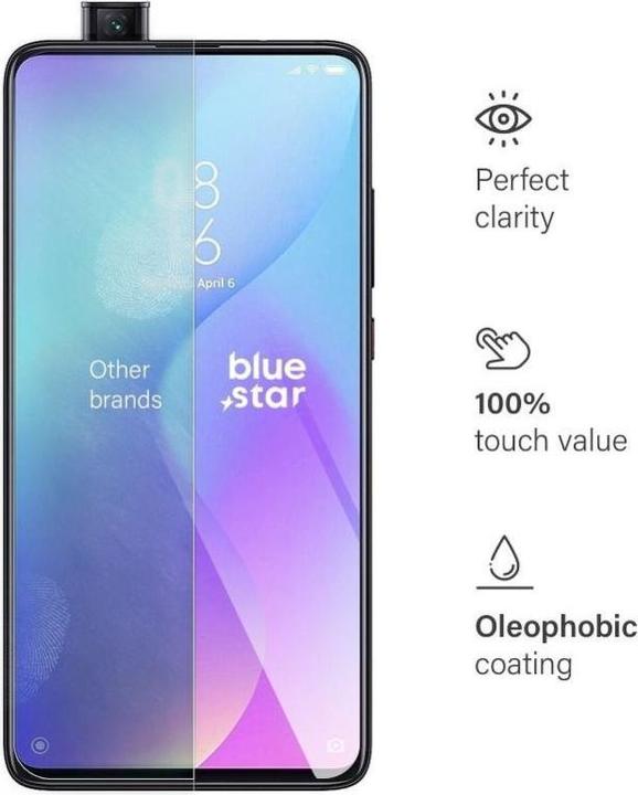 Image du produit Partner Telecom Protective glass Blue Star Tempered Glass Blue Star - XIAOMI Mi 9T (1 pcs, Mi 9T)