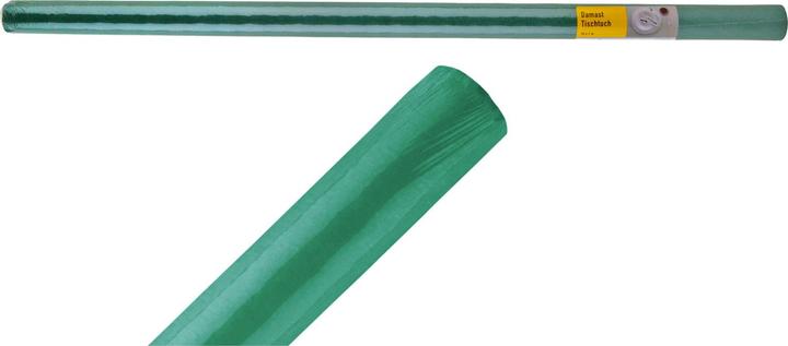 Idena Damast Tischtuch 1x10m Rolle dunkelgrün