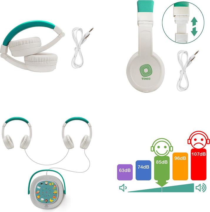 Actual product image Timio Headphones