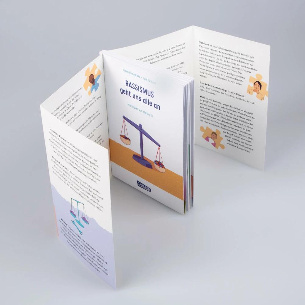 Thumbnail - Rassismus geht uns alle an, Kinderbücher von Jule Bönkost, Josephine Apraku