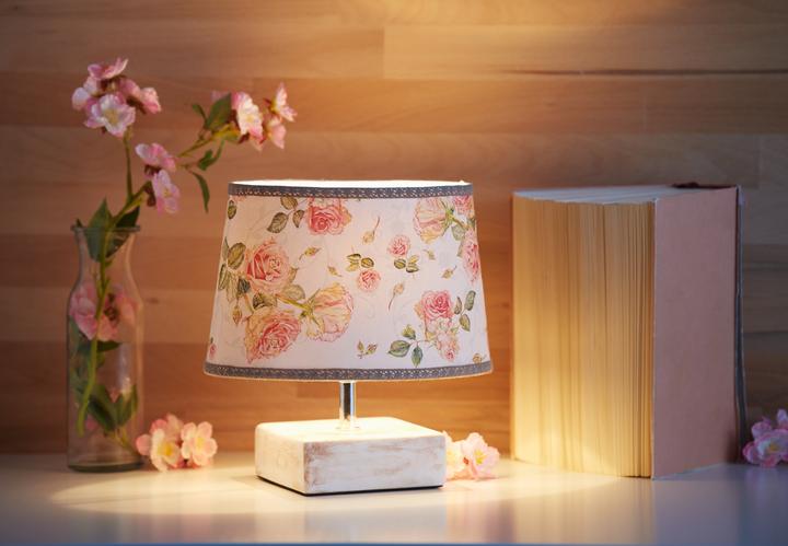 Actual product image VBS Lamp base "Quader", ceramic