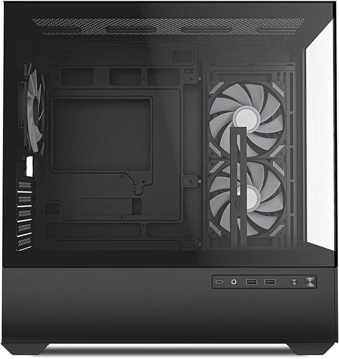 Immagine prodotto Sharkoon MK6 RGB Black mATX (nero) (mATX, Mini-ITX)