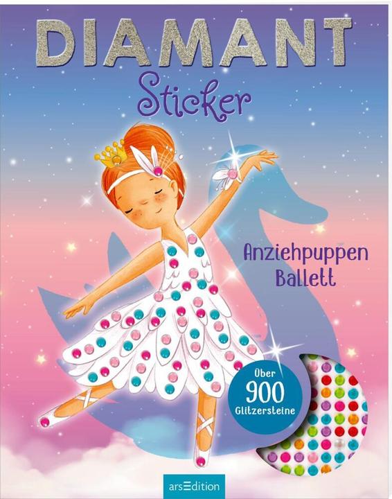Immagine prodotto Adesivi diamantati per vestire le bambole - Balletto