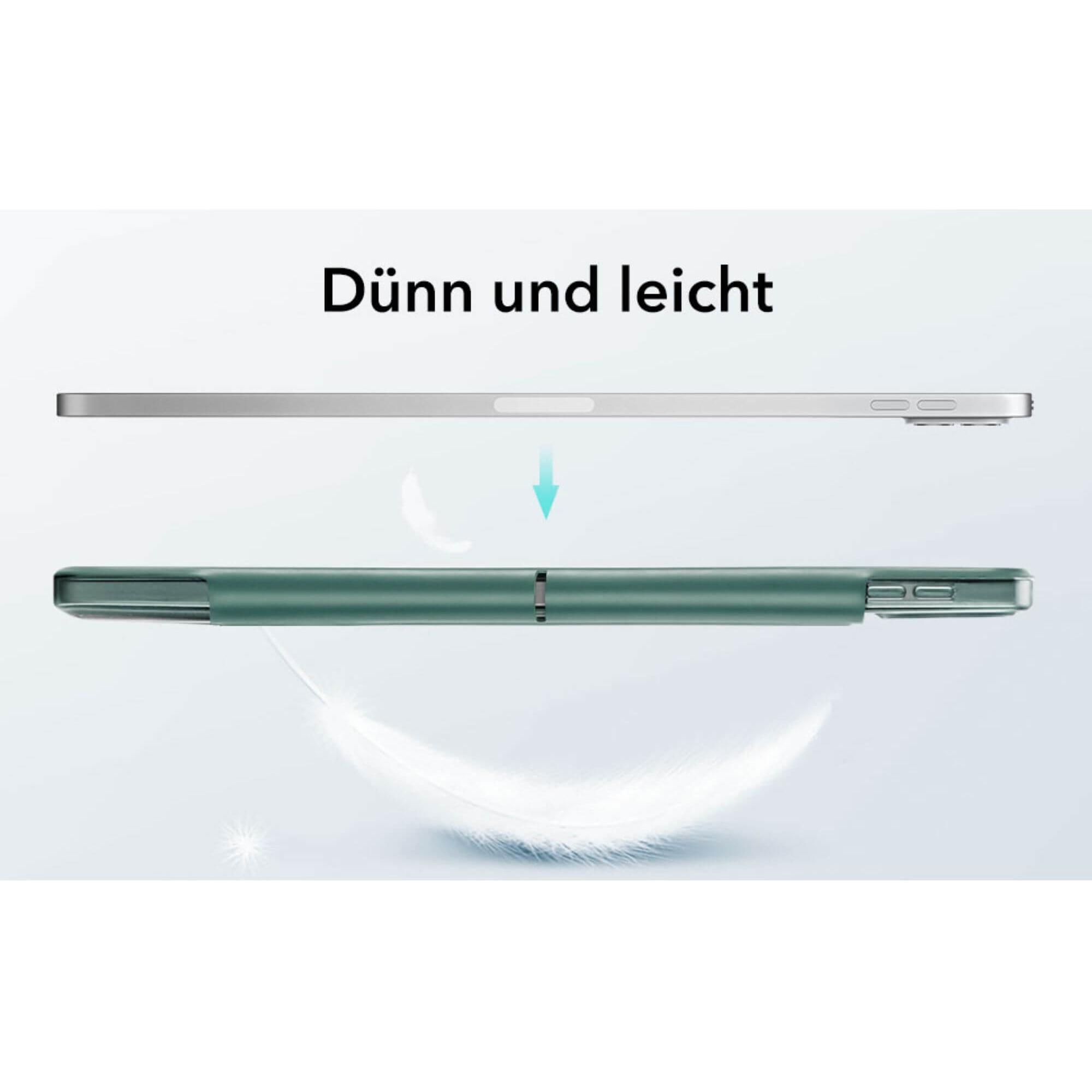 Thumbnail - ESR Ascend Trifold Case (iPad Pro 11 2024 (M4)), Tablet Hülle, Grün