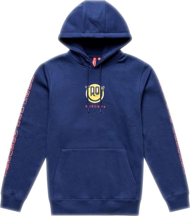 Produktbild Troy Lee Designs Pullover Hoodie, Happy Dayz, navy, M (M)