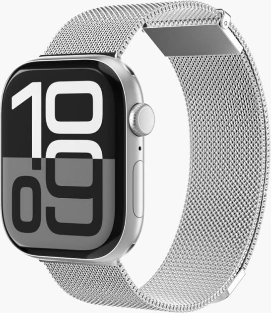 Actual product image Vonmählen Milanese Loop 2 - 40|41|42mm - One Size (41 mm, 40 mm, 38 mm, Stainless steel)