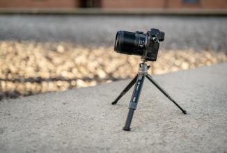 Actual product image Fotopro statyw Vlogger Mini (SY-390 + P-1HX) - szary (Metal)