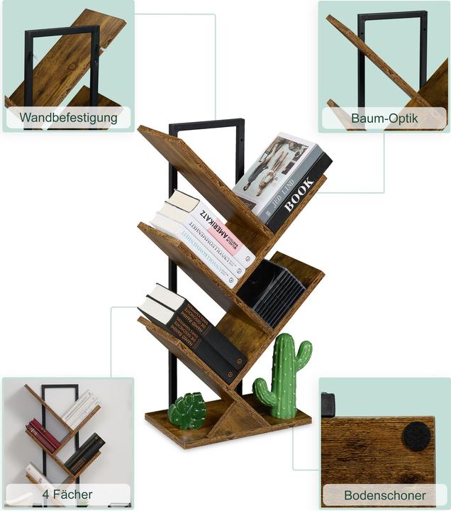 Produktbild Relaxdays Bücherregal