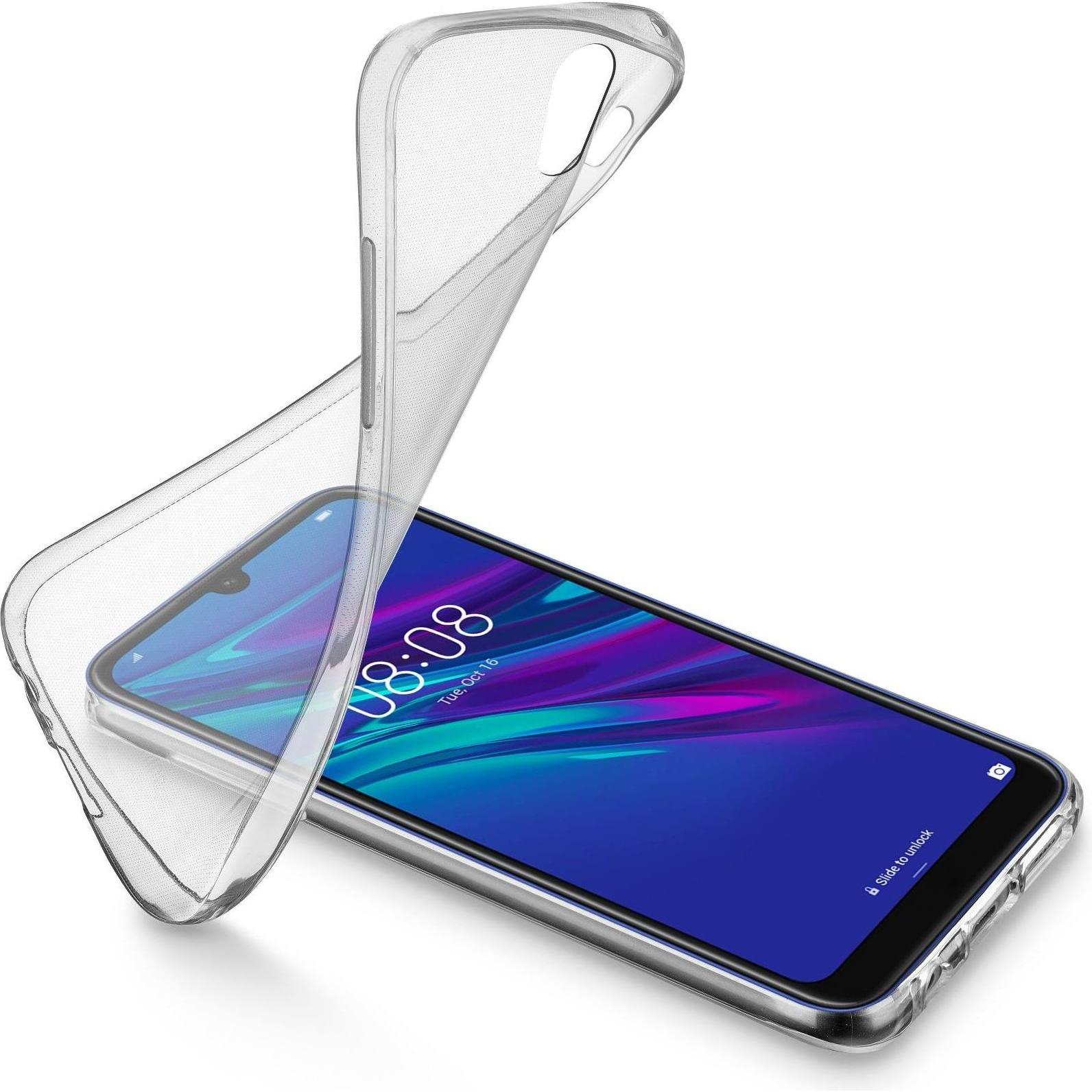 Cellularline SOFT Backcover Adatto per: Huawei Y6 trasparente (Huawei Y6 (2019)), Cover smartphone, Trasparente