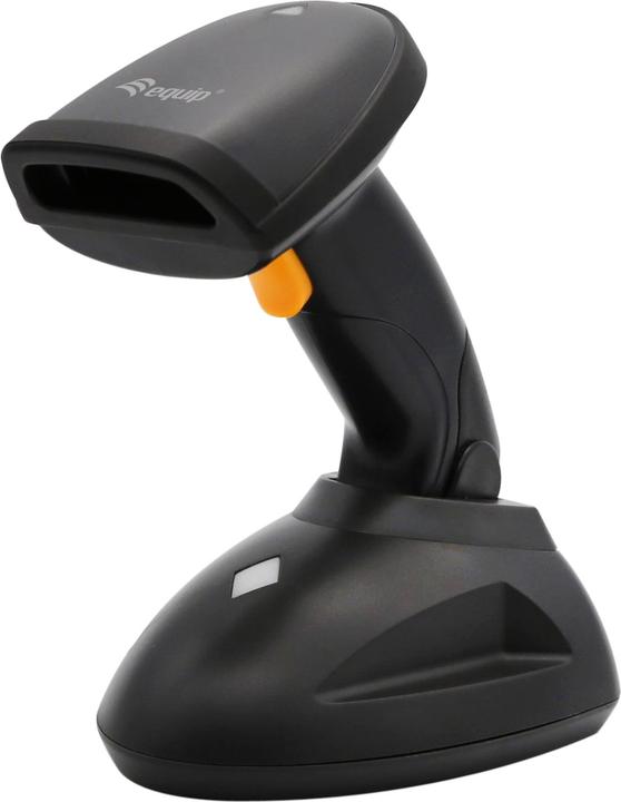 Produktbild equip Barcode Handscanner 2D Laser Wireless USB schwarz (2D-Barcodes, 1D-Barcodes)