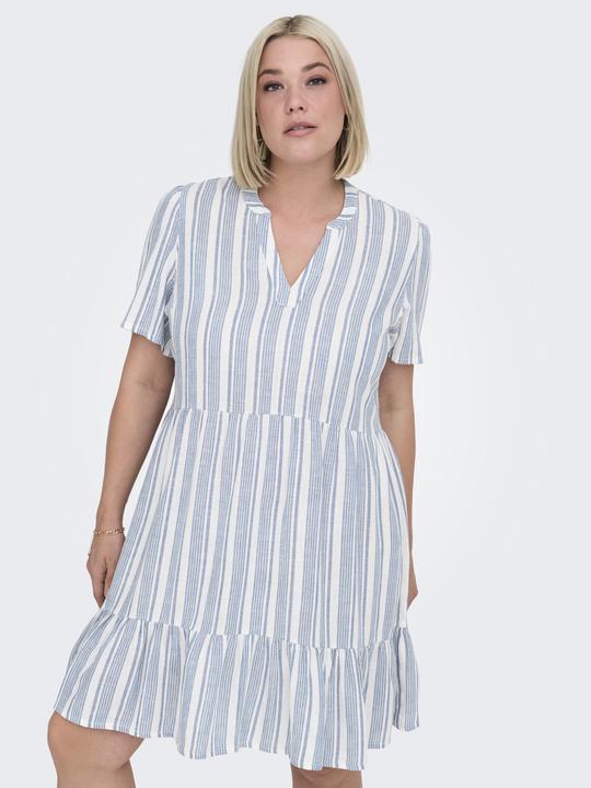 Produktbild Only Normal geschnitten V-Ausschnitt Curve Kurzes Kleid Kleid (46)