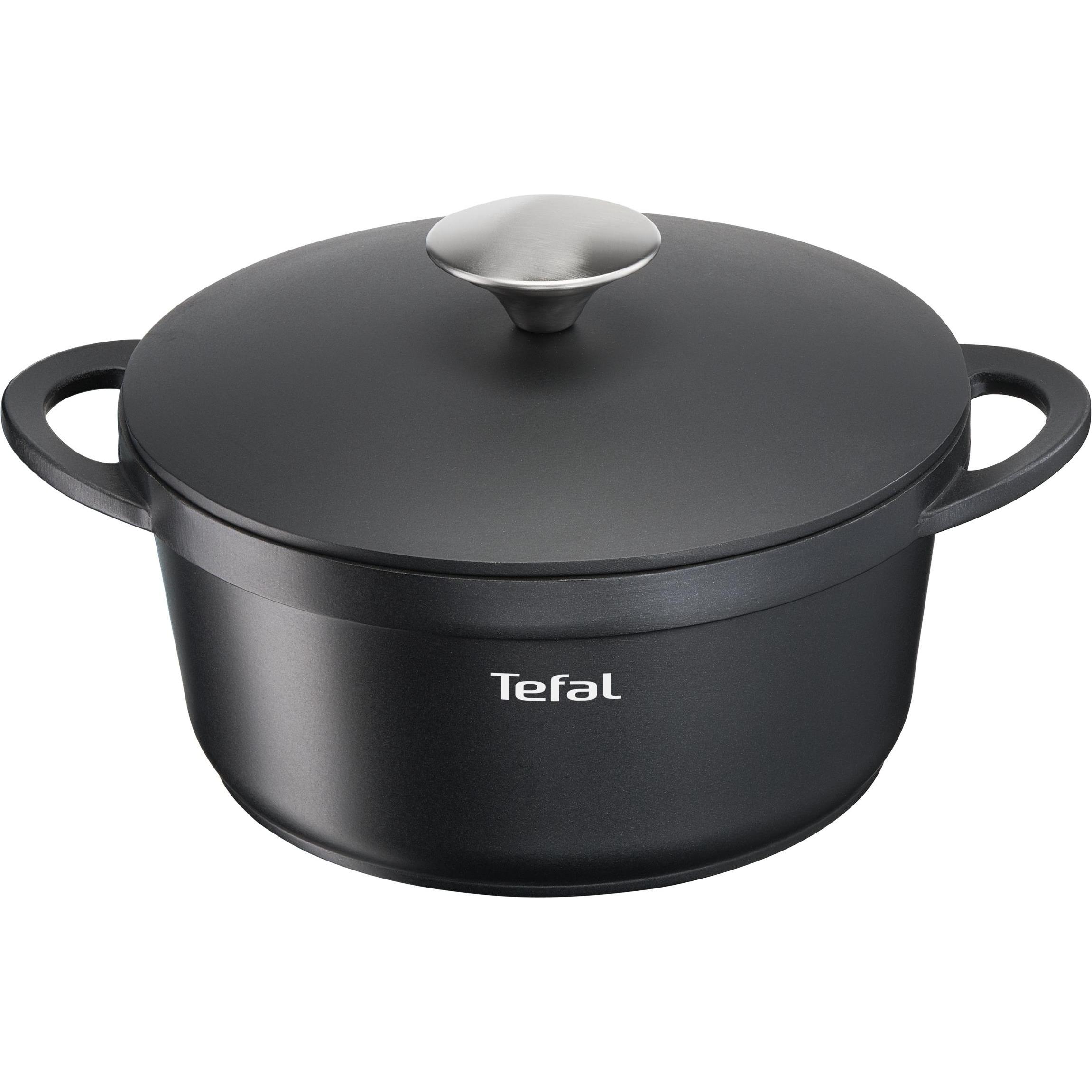 Tefal Trattoria (28 cm, Kochtopf, Eisen) (E21853)